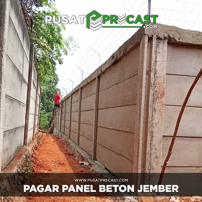 Harga Pagar Panel Beton Jember 2024 Jual Material Terpasang