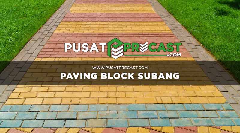 harga paving block Subang