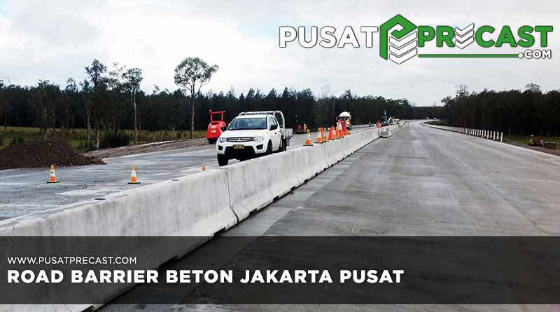harga road barrier beton Jakarta Pusat