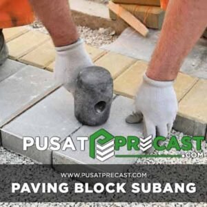 harga paving block Subang