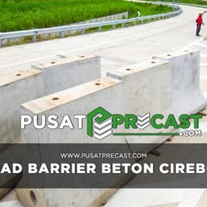 road barrier beton Cirebon