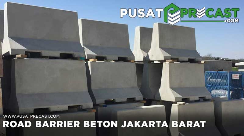 road barrier beton Jakarta Barat