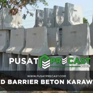 road barrier beton Karawang