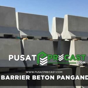 road barrier beton Pangandaran