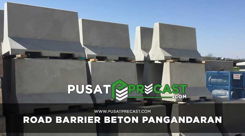 road barrier beton Pangandaran