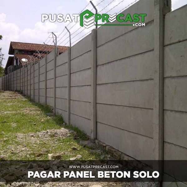 Harga Pagar Panel Beton Solo