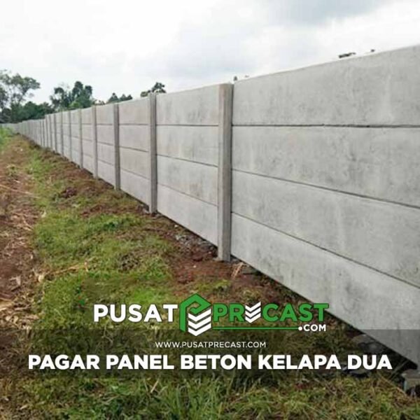 Harga Pagar Panel Beton Kelapa Dua