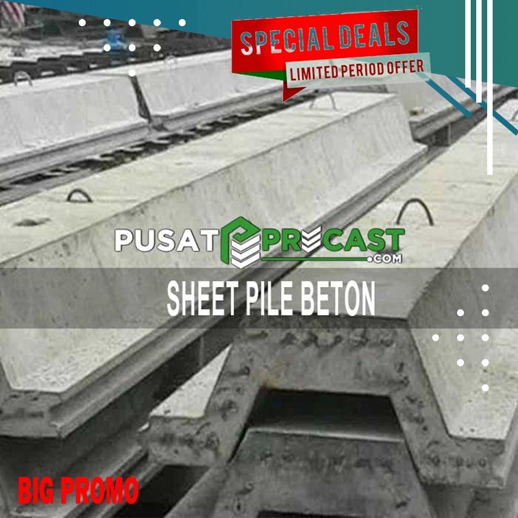 Harga Sheet Pile Beton Bekasi