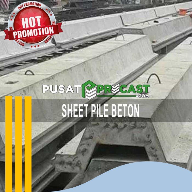 harga sheet pile beton jakarta barat