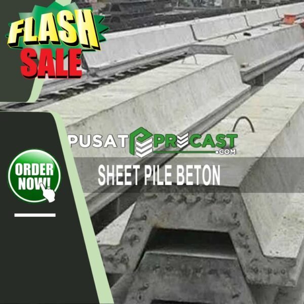 harga sheet pile beton jakarta pusat