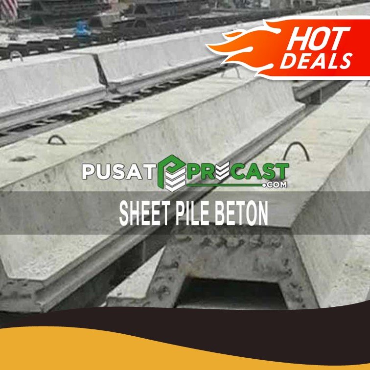 harga sheet pile beton jakarta selatan