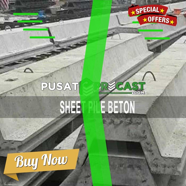 harga sheet pile beton jakarta utara