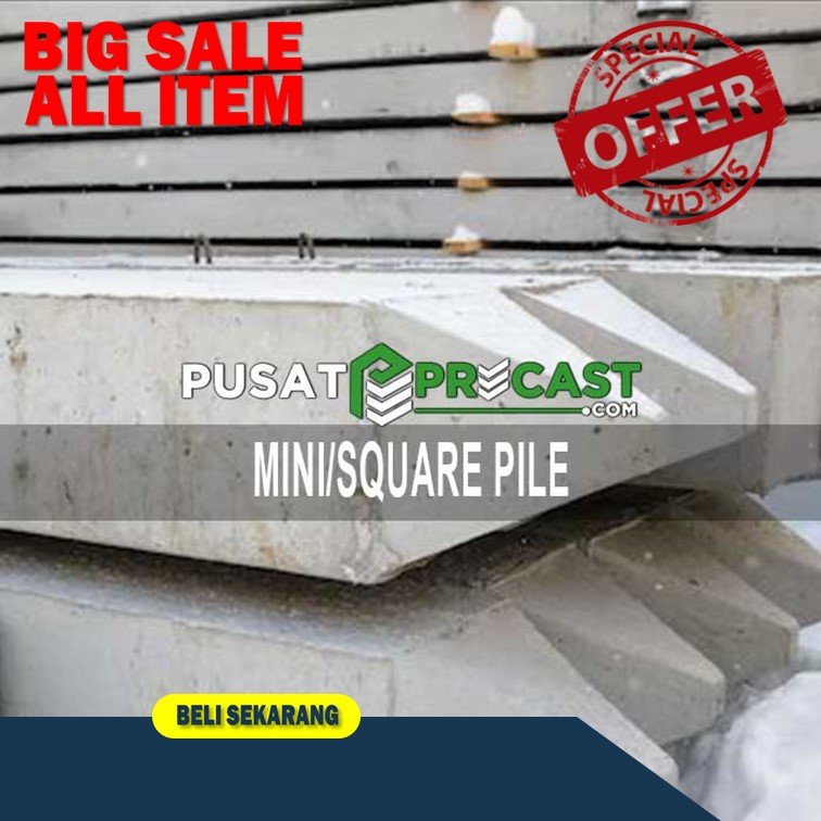 harga tiang pancang mini pile bandar lampung
