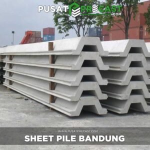harga sheet pile beton Bandung