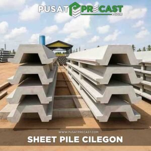 harga sheet pile beton Cilegon