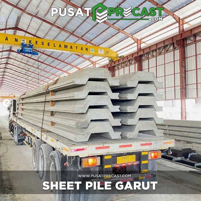 harga sheet pile beton Garut