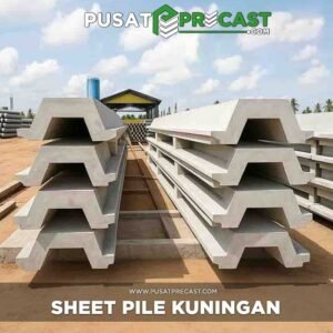 harga sheet pile beton Kuningan