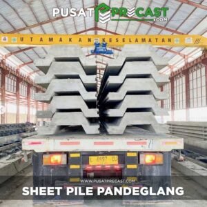 harga sheet pile beton Pandeglang