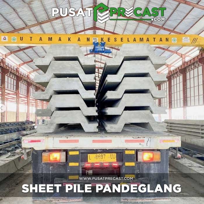 harga sheet pile beton Pandeglang