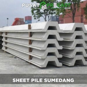 harga sheet pile beton Sumedang