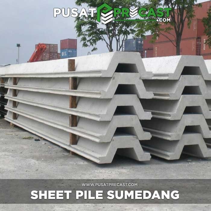 harga sheet pile beton Sumedang