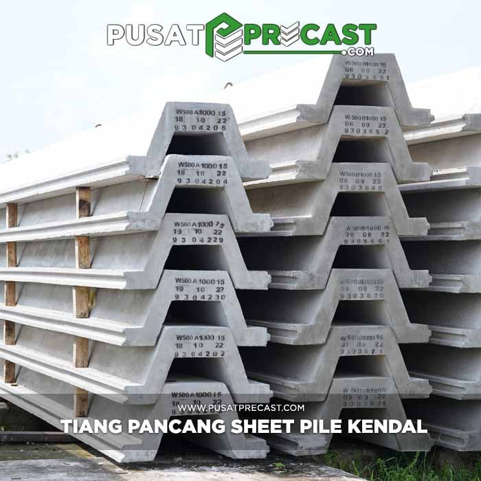 Harga Sheet Pile Beton Kendal